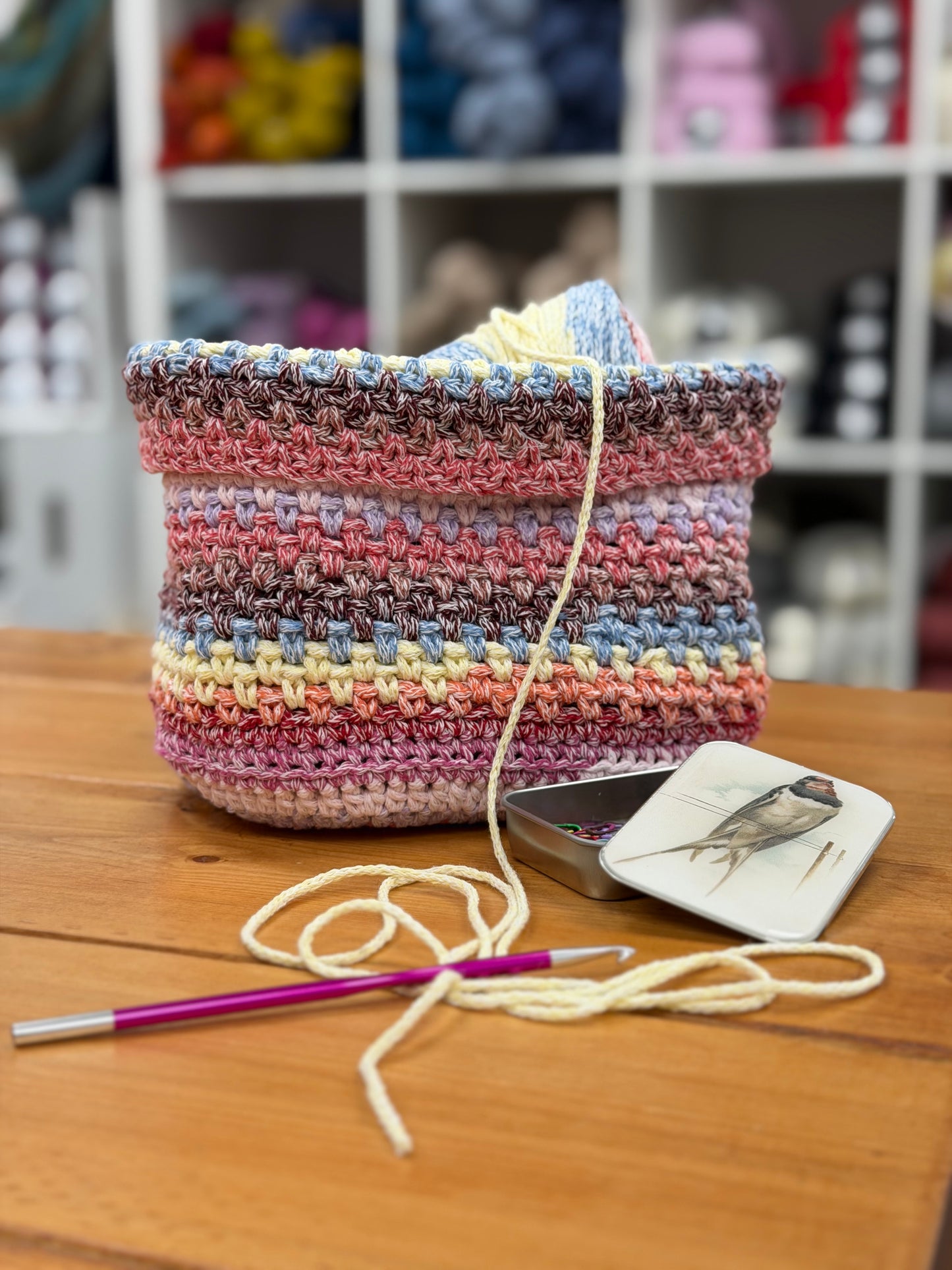 Stitch Nite Crochet Project Bag Workshop