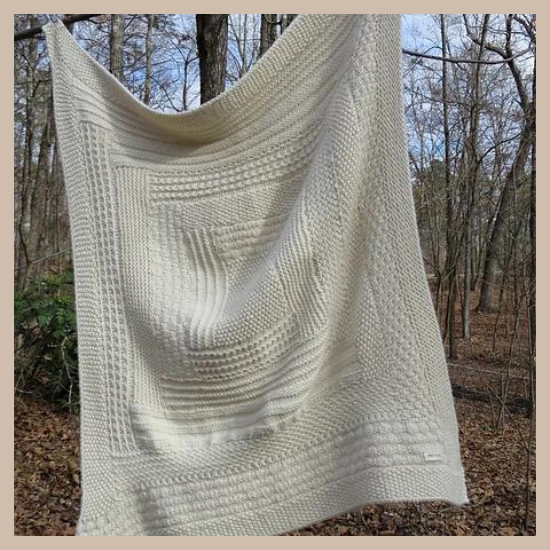 Wonky Log Cabin Blanket Pattern