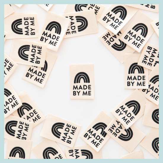 Woven labels - Made By Me