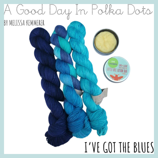 "A Good Day In Polka Dots" Sock Kit