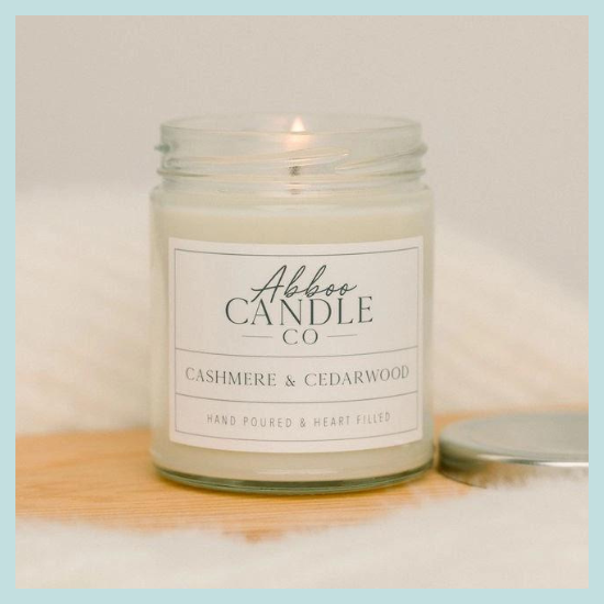 Cashmere and Cedarwood Soy Candle