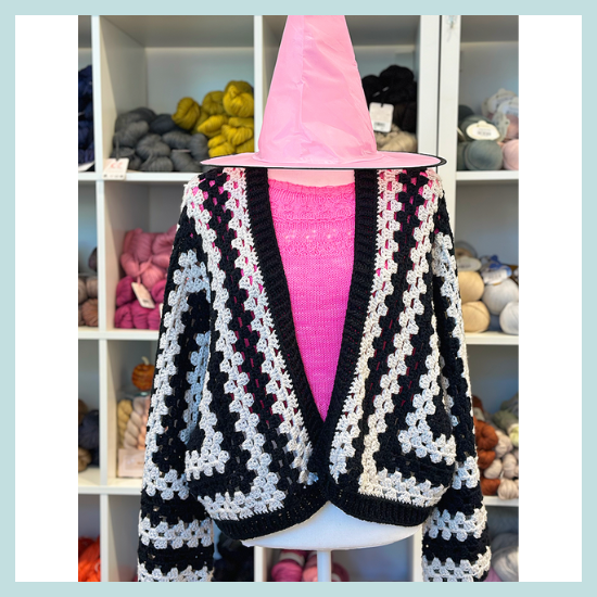 Hexagranny Cardigan Workshop