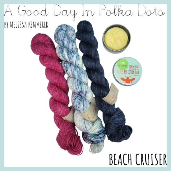 "A Good Day In Polka Dots" Sock Kit