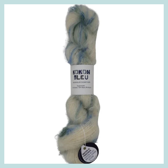 Kokon Bleu Chunky Mohair