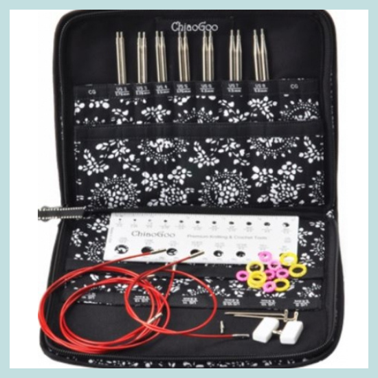 ChiaoGoo Twist Red Lace Interchangeable Small Set