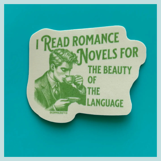 Romance Books Sticker