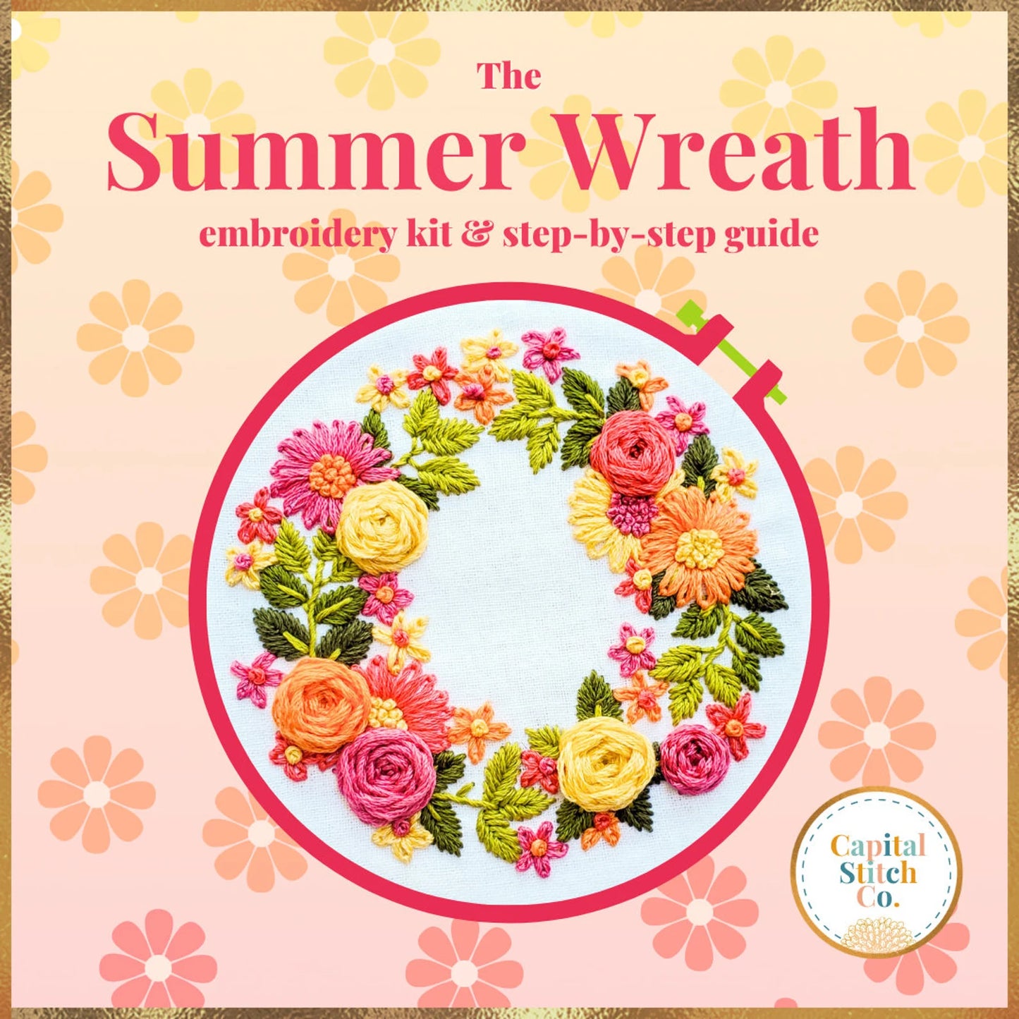 Capital Stitch Co Embroidery Kits