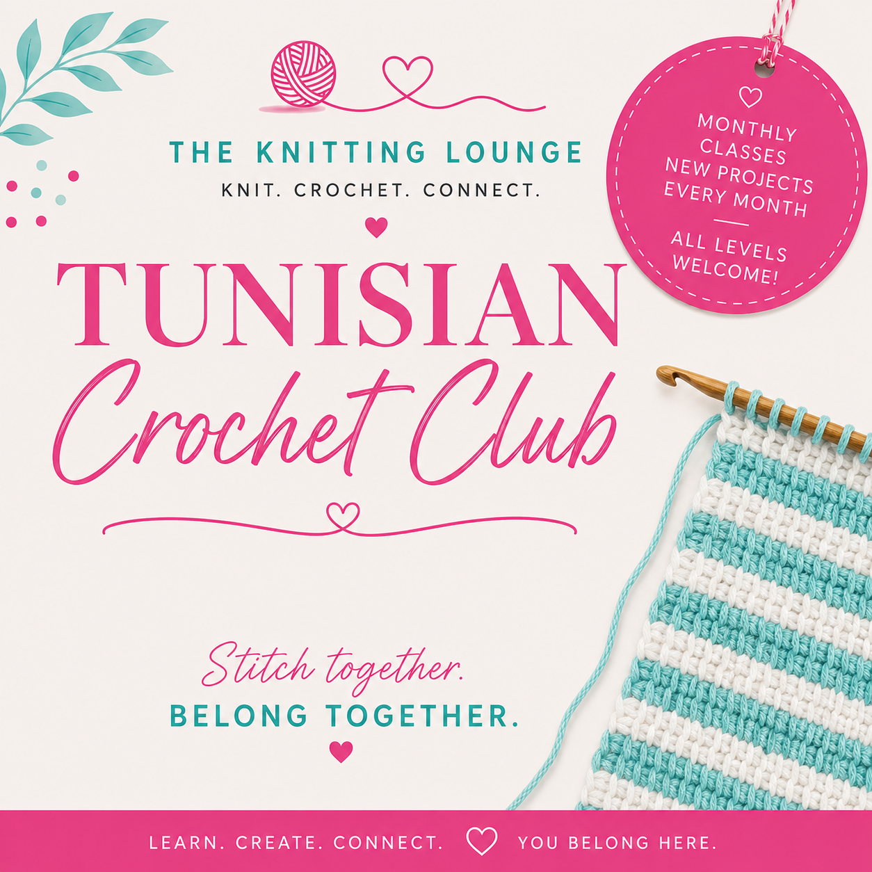 Tunisian Crochet Club