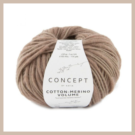 Cotton-Merino Volume, Concept by Katia
