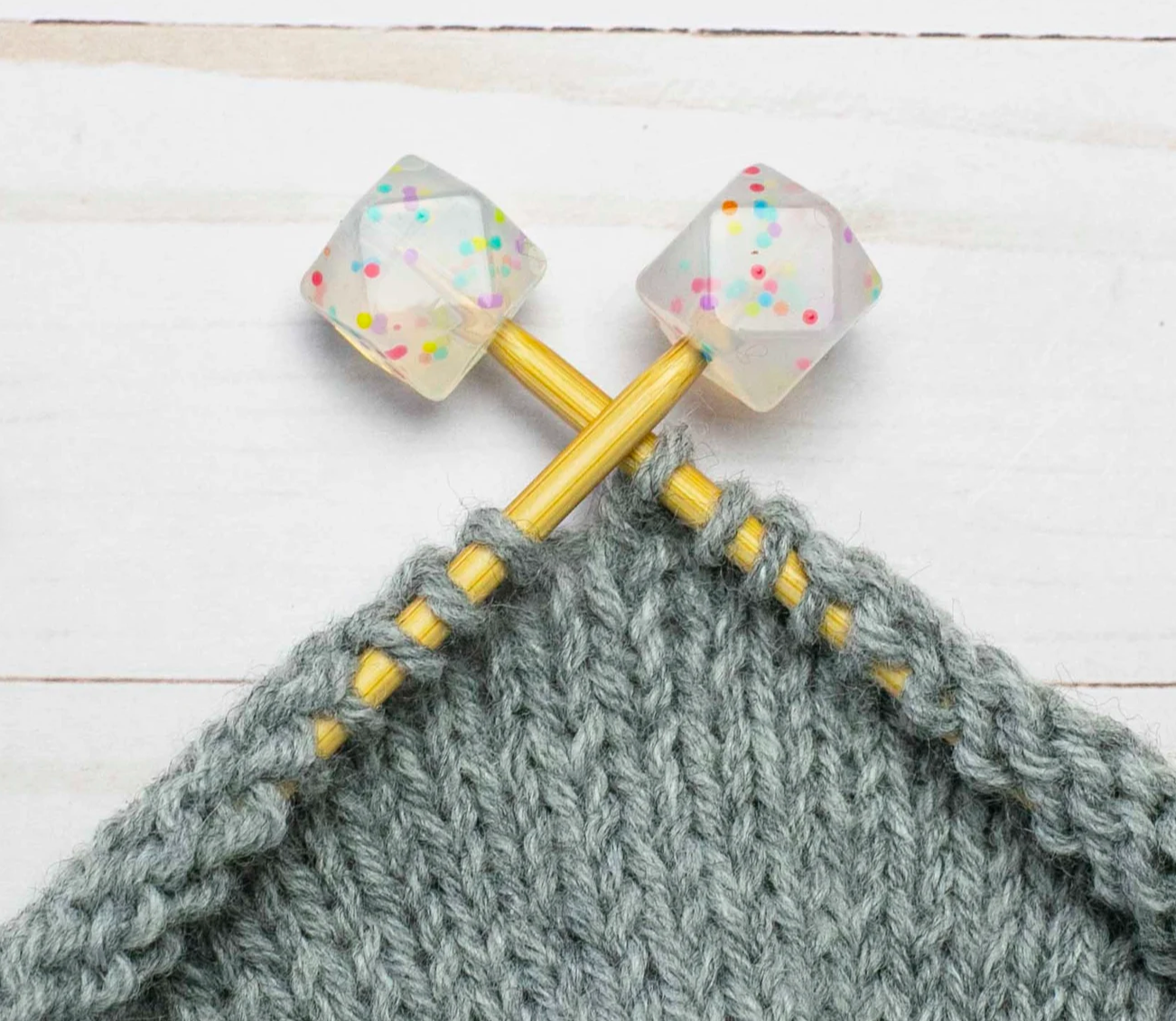 Geometric Stitch Stoppers, Needle Protectors