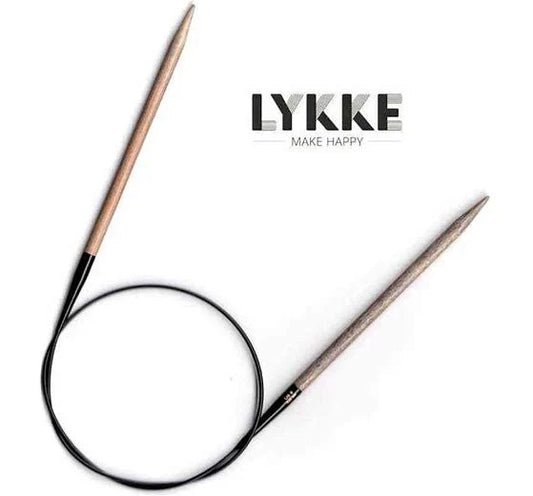 Lykke 16” Driftwood Circular Knitting Needles