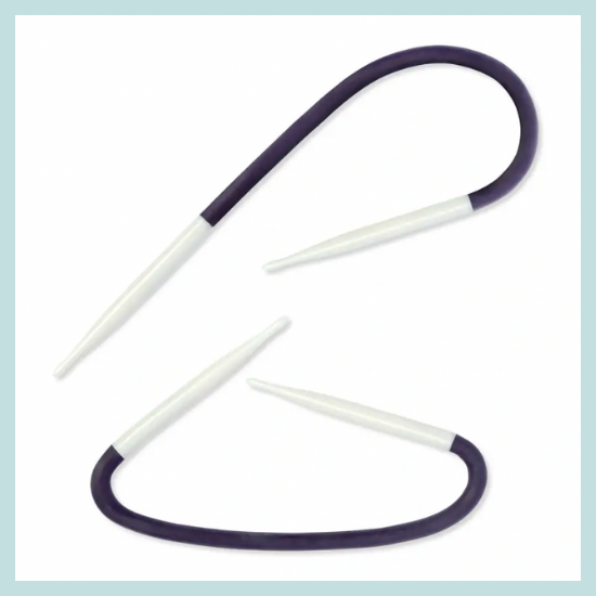 Prym 191105 Straight cable-stitch needles alu 2.50 4.00 mm pearl-grey Prym 191105 Straight cable-stitch needles alu 2.50 4.00 mm pearl-grey