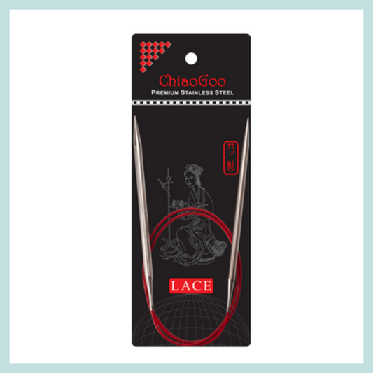 ChiaoGoo Red Lace 24" Circular
