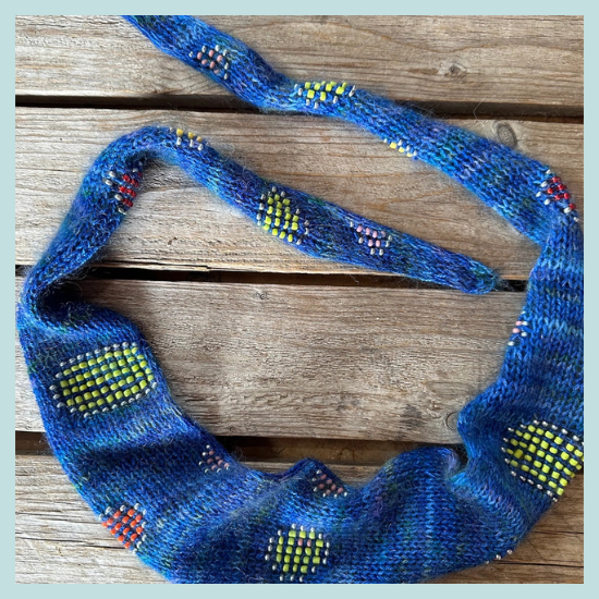 Koigu Painting with Beads Scarf Kit