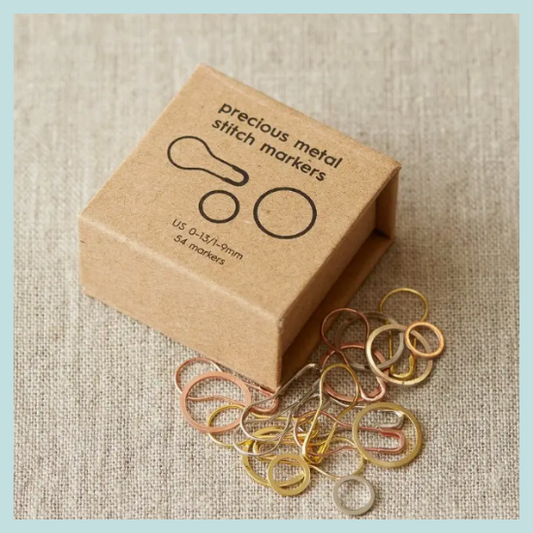 Precious Metal Stitch Markers