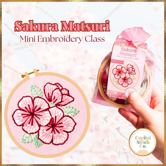 Capital Stitch Co Embroidery Kits