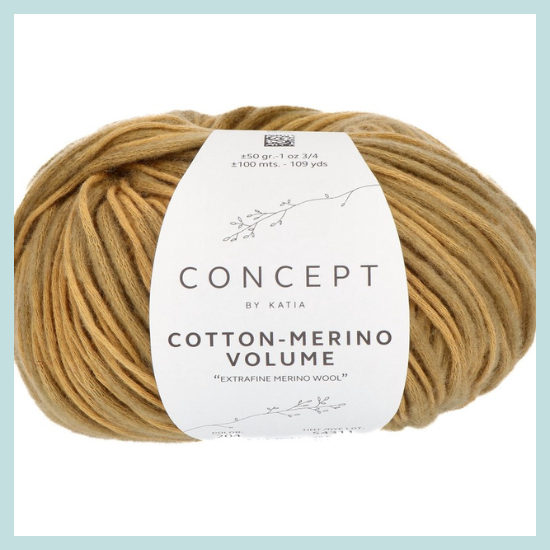 Cotton-Merino Volume, Concept by Katia