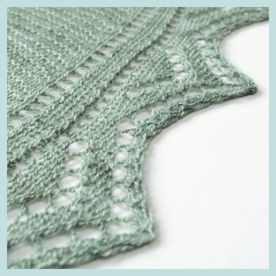 Duizendknoop Triangle Scarf Pattern