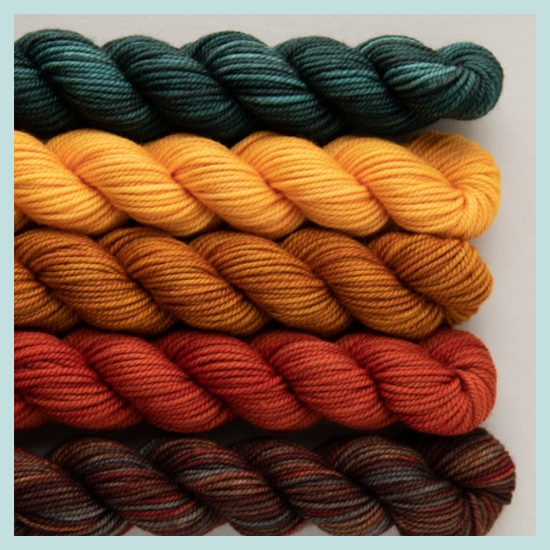 Party of Five Mini Skein Set - DK