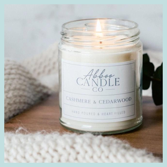 Cashmere and Cedarwood Soy Candle