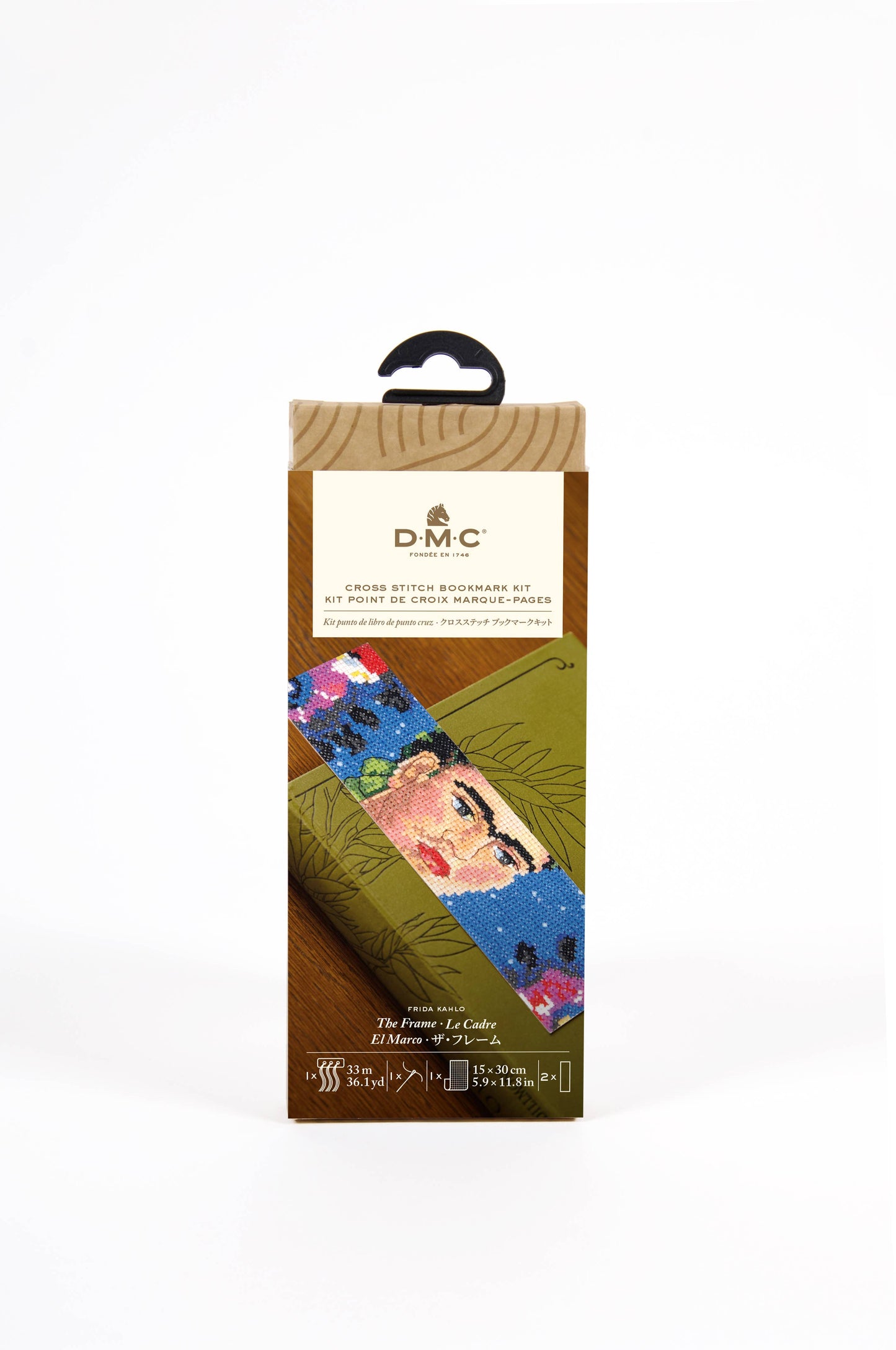 The Frame by Frida Kahlo Cross Stitch Bookmark Kit BK1994