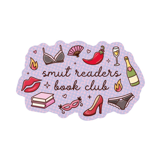 Smut Readers Book Club High Quality Vinyl Sticker