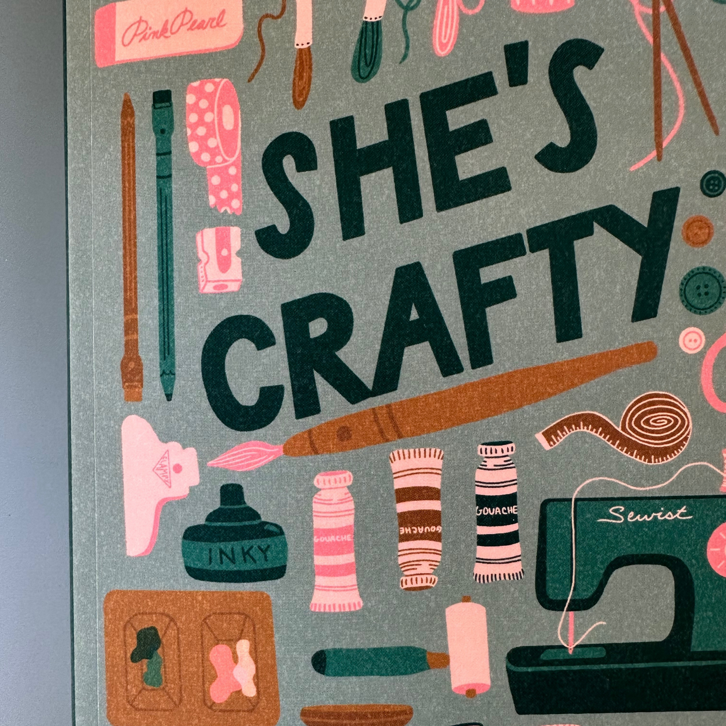 Dot Grid Artist and Craft Lover Notebook