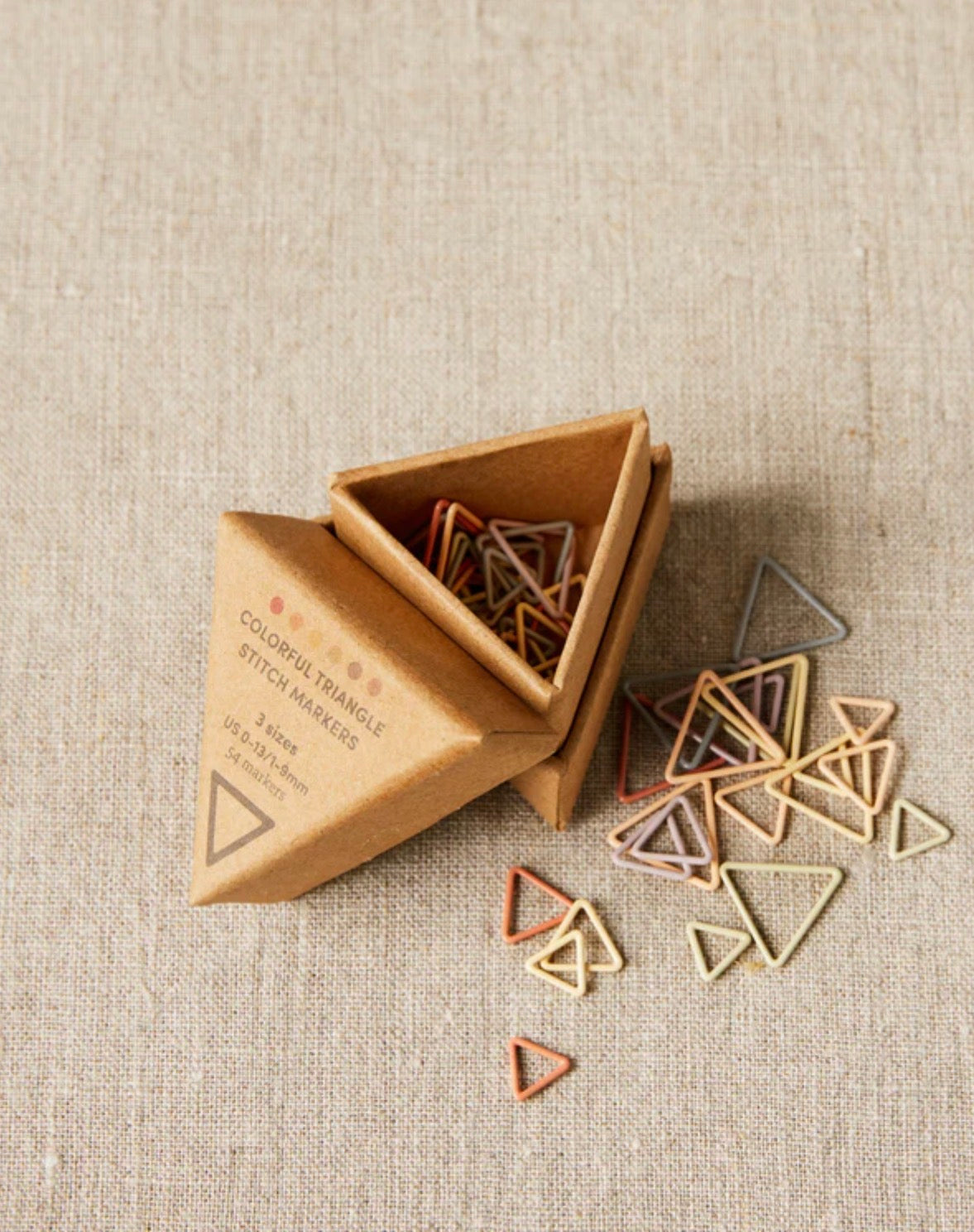 CocoKnits Triangle Stitch Markers - Earth Tones