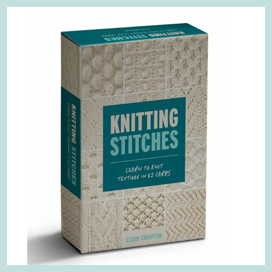 Knitting Stitches Card Deck: Learn to knit texture in 52 cards