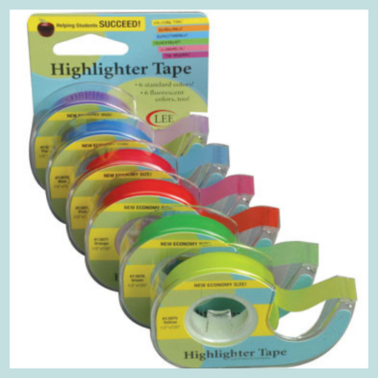 Highlighter tape - yellow