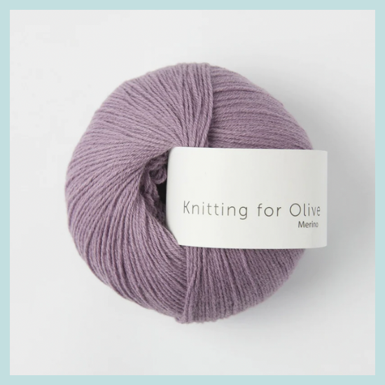 Knitting for Olive Merino fingering weight yarn in Dusty Artichoke