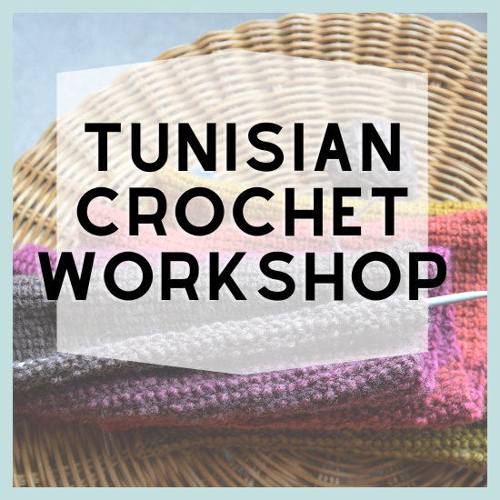 Intro to Tunisian Crochet Workshop: The Lamia Wrap (2 part series)