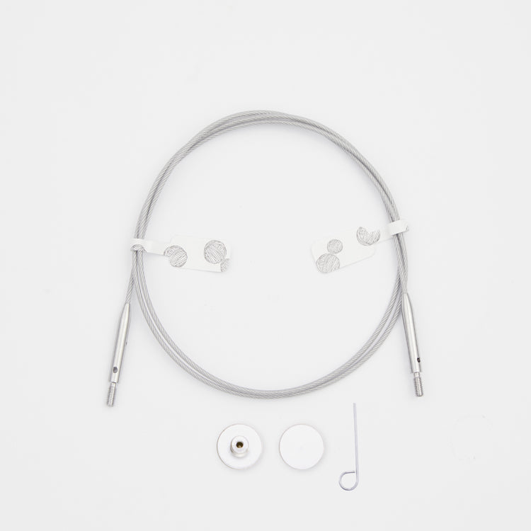Knit Pro Stainless Steel 360 Swivel Cord