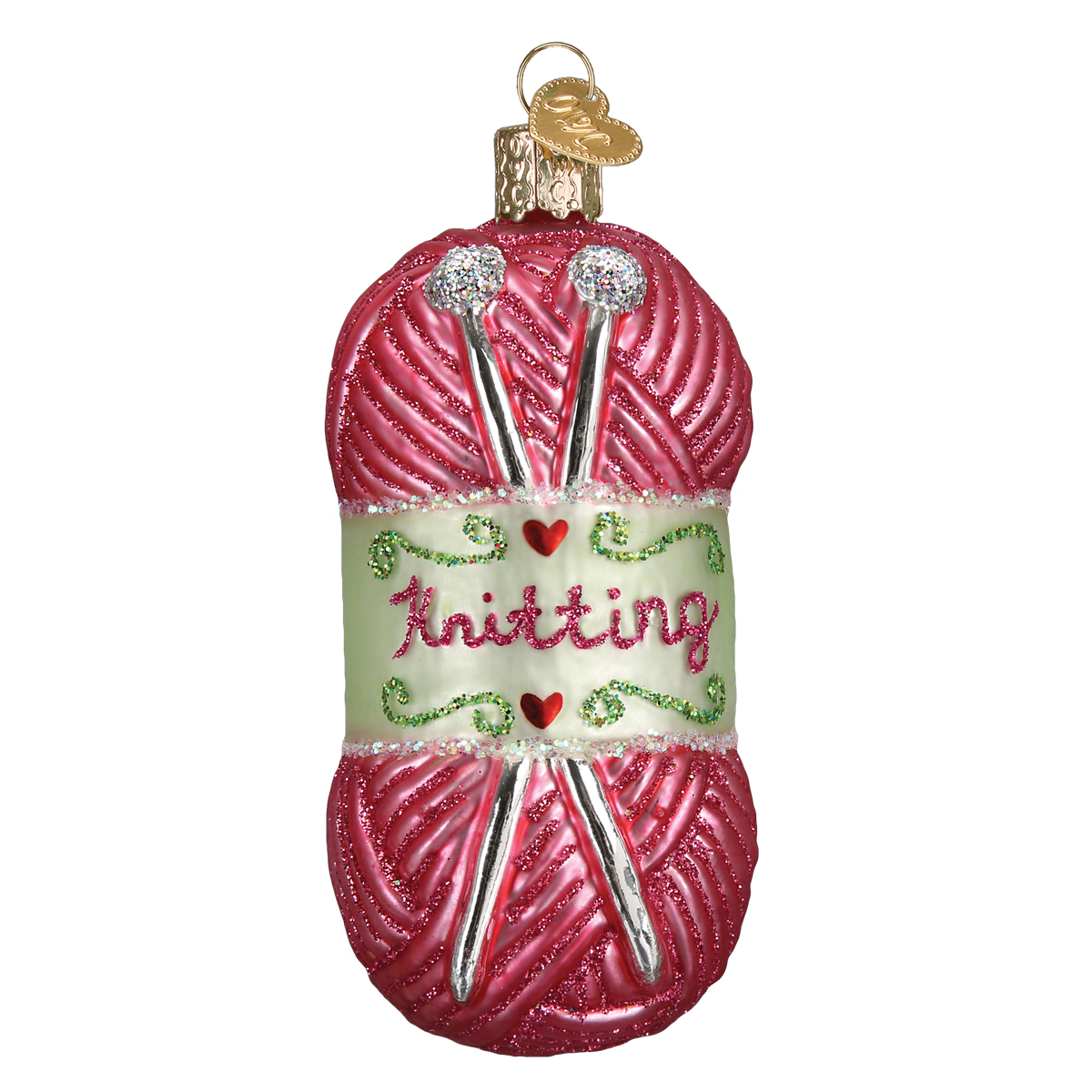 Knitting Yarn Ornament