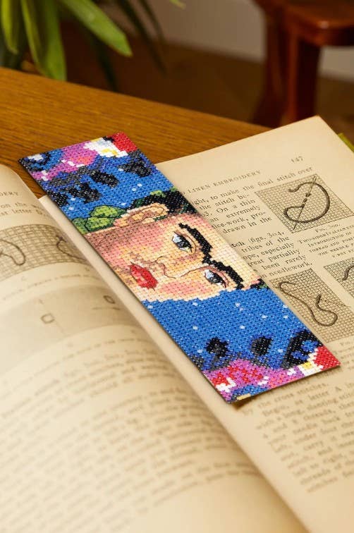 The Frame by Frida Kahlo Cross Stitch Bookmark Kit BK1994