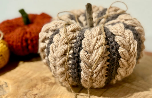 Wheat Stitch Pumpkin Workshop