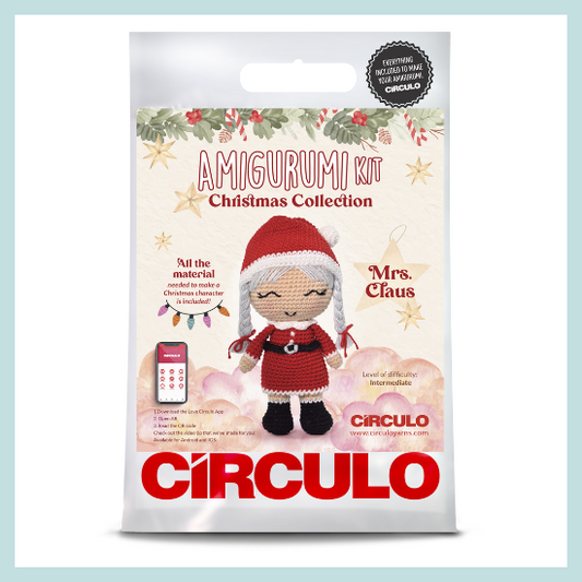 Amigurumi Mrs. Santa Claus Kit