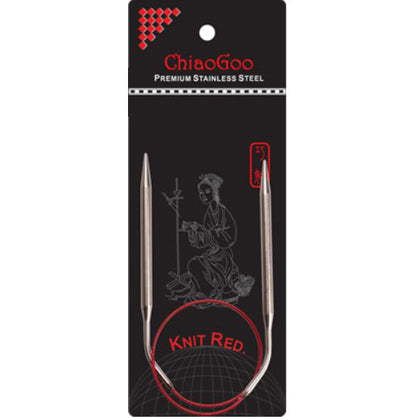 ChiaoGoo Red 24” Circulars