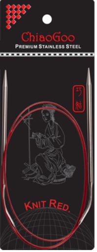 Chiaogoo 40" Red Circular