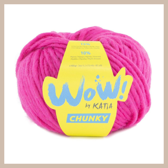 WOW Chunky Yarn by Katia