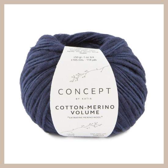 Cotton-Merino Volume, Concept by Katia