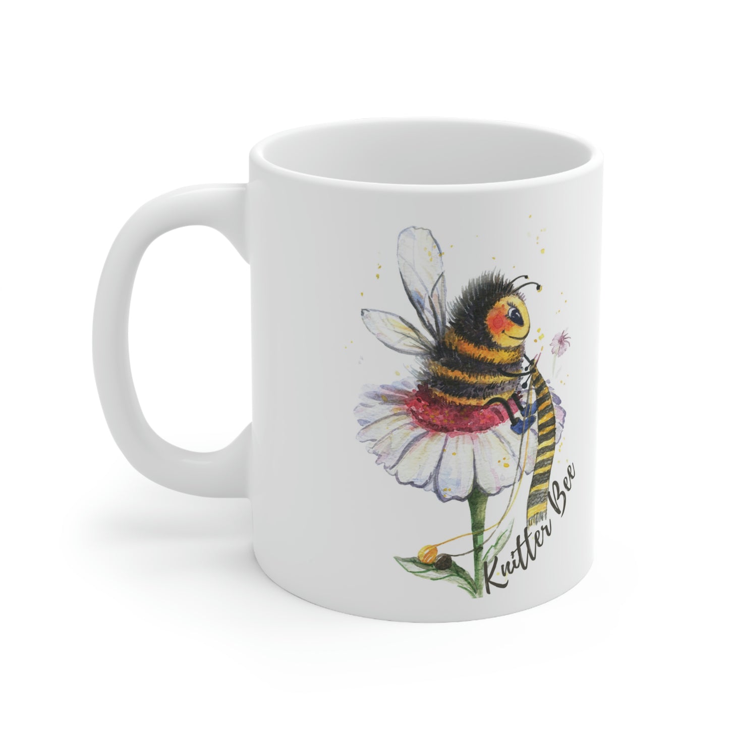 Knitter Bee Coffee Mug