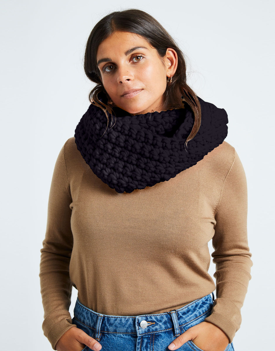 Celebration Snood Pattern by Wool and The Gang, Cowl Pattern