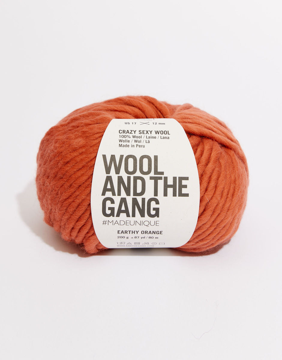 Wool yarn | Eco friendly | South American sheep – we’ve got you to thank for our Crazy Sexy Wool. It’s 100% natural yarn, 100% renewable and totally biodegradable too. Great for knit patterns or crochet patterns.  Your knits will be cosy but breathable so it’s a winner in every season. 