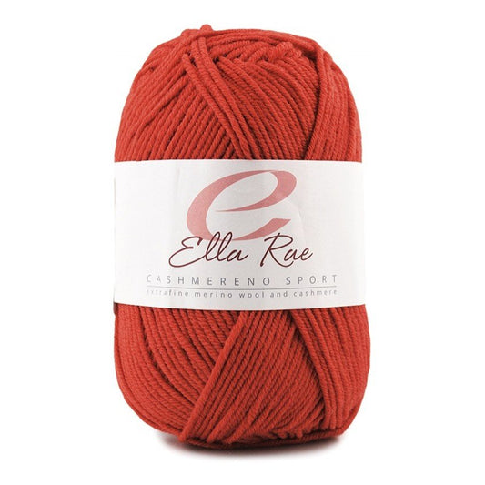  Ella Rae, Cashmereno Sport Yarn.  Crochet, Knitting, Weaving.  Wool, Acrylic,Cashmere.