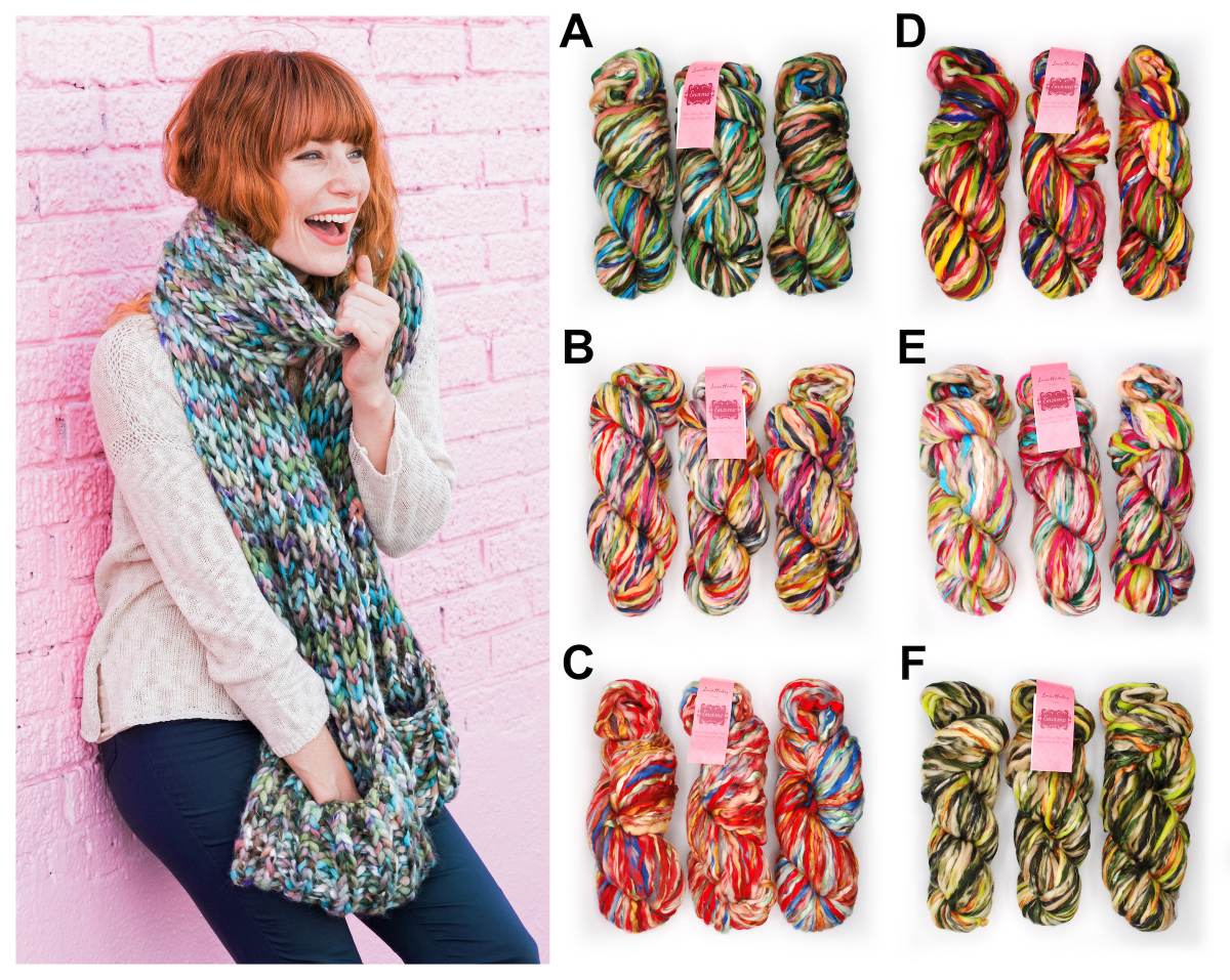 Knitted Scarf Kit