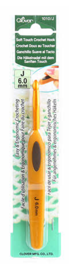 This crochet hook is lightweight and ergonomic. Designed to make crocheting comfortable for fingers and hand. Soft touch handle and comfort grip for easy crocheting. Ergonomic crochet hooks.