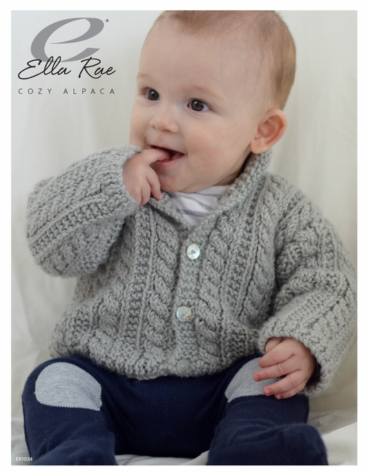 Baby/Kid Henley Sweater Kit