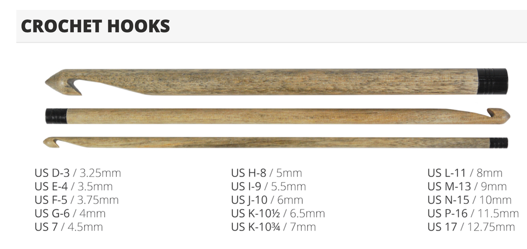 6.5 Inch Wooden Latch Hook Tool 1 Piece 