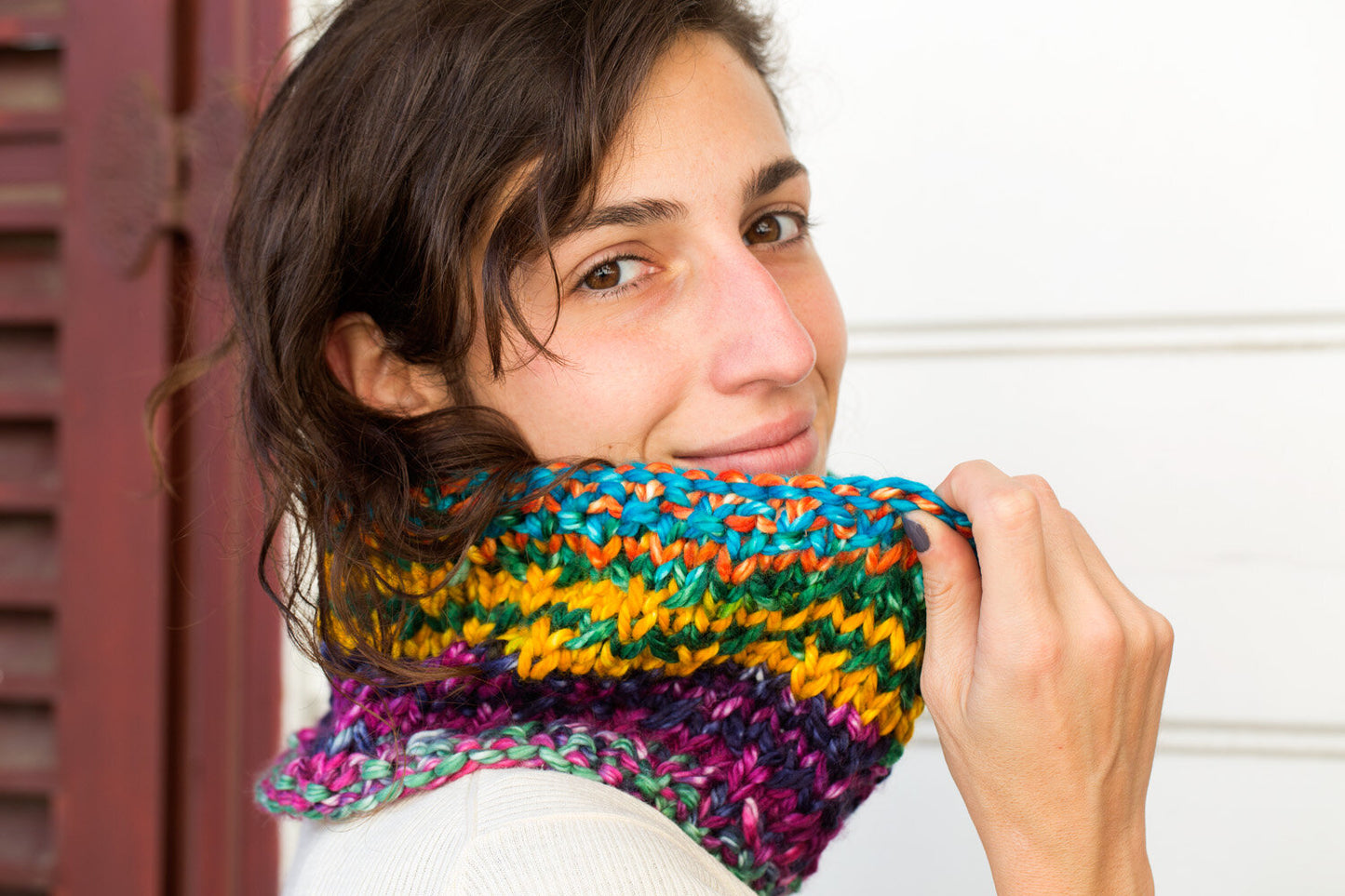 Winter Birds Cowl Pattern